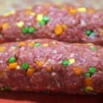 Veganes Hack einfrieren
