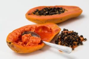 Papaya Kerne einfrieren